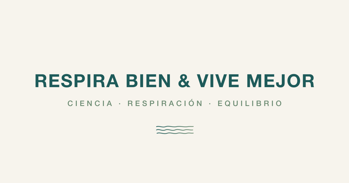 Respira Bien & Vive Mejor landing page for a workplace wellness programme.